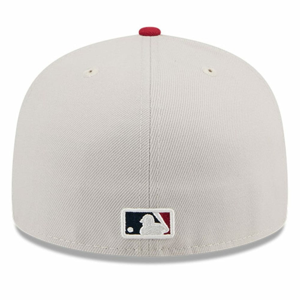 Chicago White Sox 2024 Fourth of July 59FIFTY Fitted Hat Khaki/Red | New Era