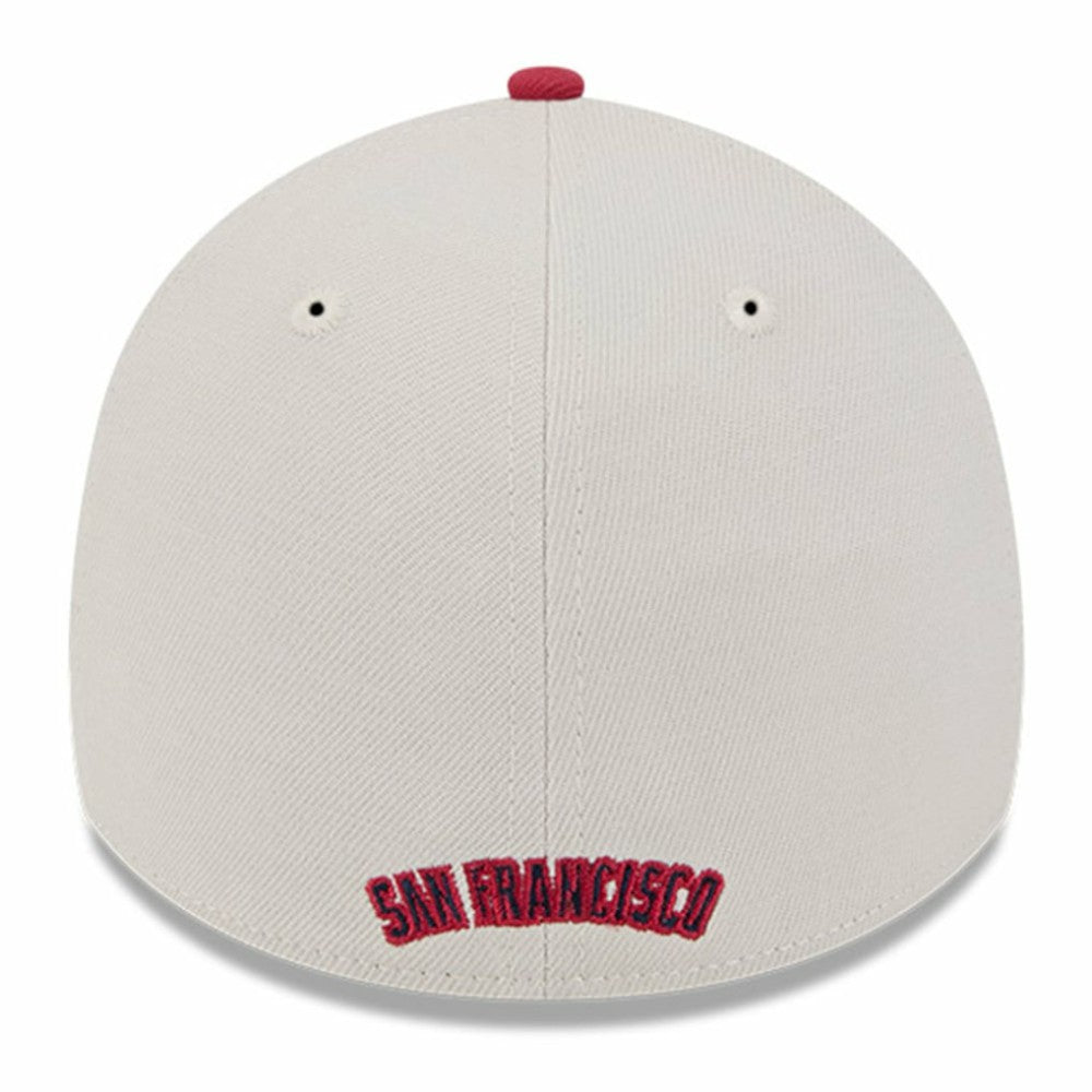 San Francisco Giants 2024 Fourth of July 39THIRTY Flex Hat Khaki/Red | New Era