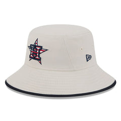 Houston Astros 2024 Fourth of July Bucket Hat Khaki | New Era
