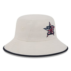 Houston Astros 2024 Fourth of July Bucket Hat Khaki | New Era