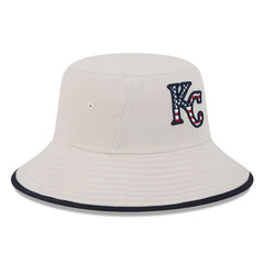 Kansas City Royals 2024 Fourth of July Bucket Hat Khaki | New Era