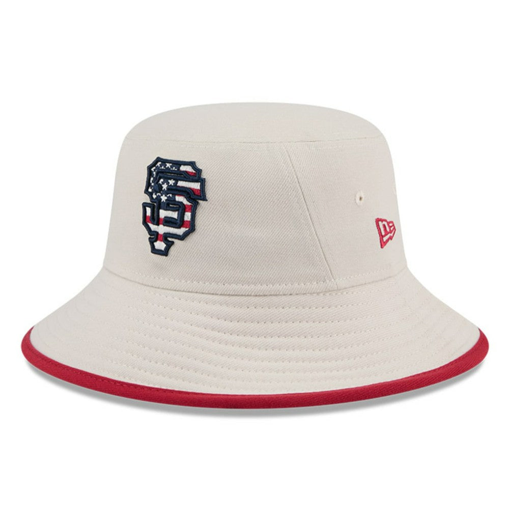 San Francisco Giants 2024 Fourth of July Bucket Hat Khaki | New Era