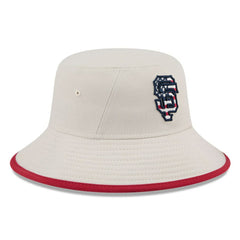 San Francisco Giants 2024 Fourth of July Bucket Hat Khaki | New Era