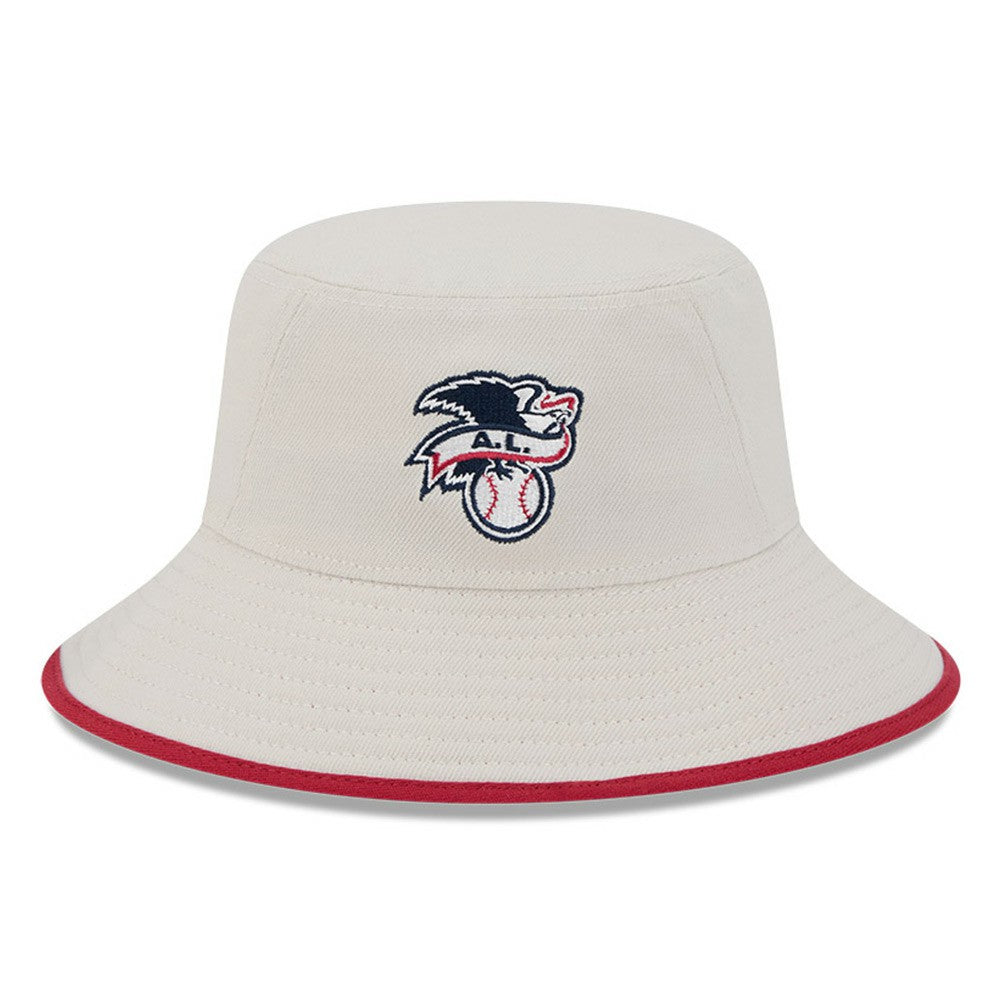 Los Angeles Angels 2024 Fourth of July Bucket Hat Khaki | New Era