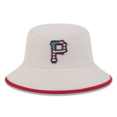Pittsburgh Pirates 2024 Fourth of July Bucket Hat Khaki | New Era