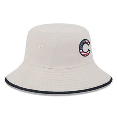 Chicago Cubs 2024 Fourth of July Bucket Hat Khaki | New Era