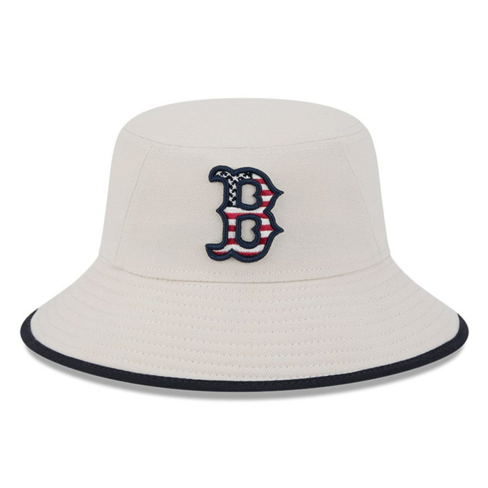 Boston Red Sox 2024 Fourth of July Bucket Hat Khaki | New Era