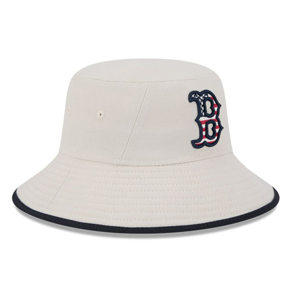 Boston Red Sox 2024 Fourth of July Bucket Hat Khaki | New Era