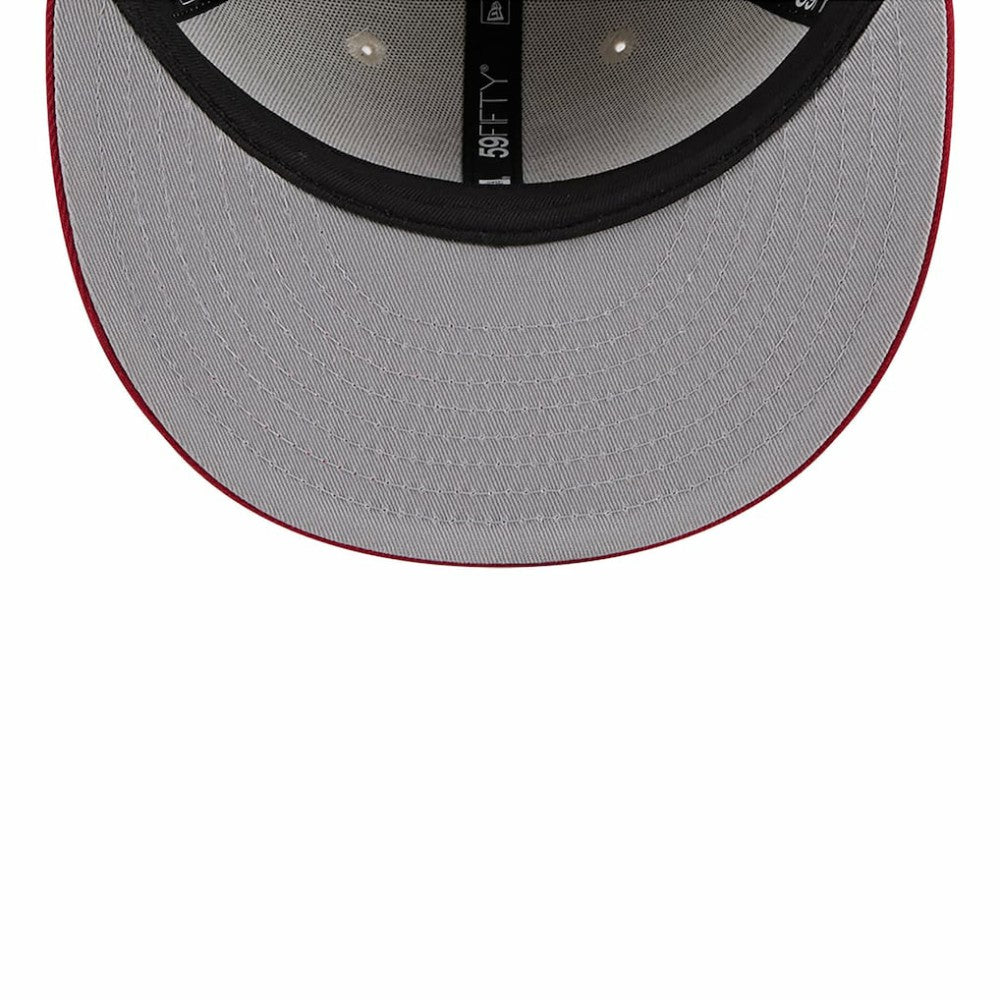 San Diego Padres 2024 Fourth of July Low Profile 59FIFTY Fitted Hat Khaki/Red | New Era