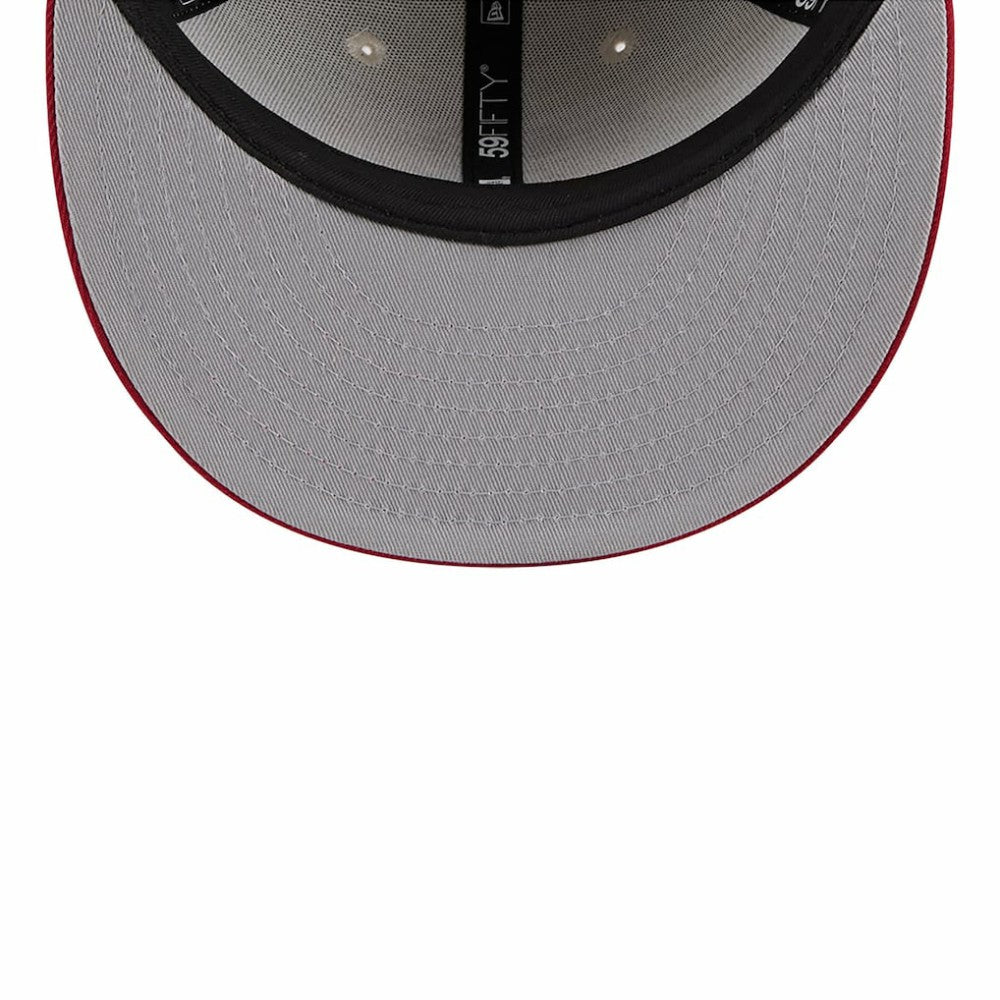 Pittsburgh Pirates 2024 Fourth of July Low Profile 59FIFTY Fitted Hat Khaki/Red | New Era