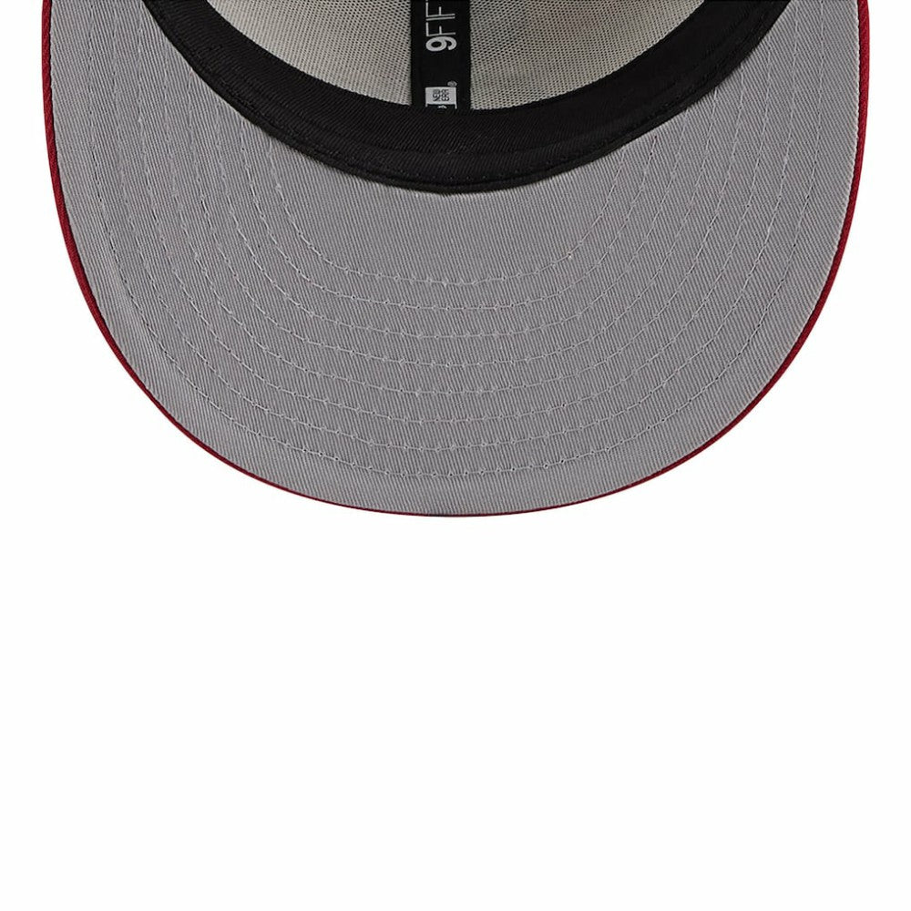 Chicago White Sox 2024 Fourth of July Trucker Low Profile 9FIFTY Snapback Hat Khaki/Red | New Era