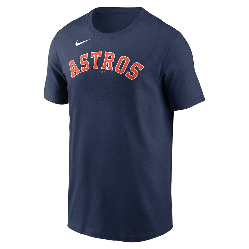Framber Valdez Houston Astros Fuse Name & Number T-Shirt Navy | Nike