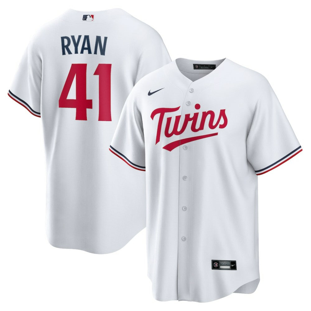 Joe Ryan Minnesota Twins Home Replica Player Jersey White | Nike