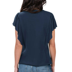 Cleveland Guardians G-III 4Her by Carl Banks Women's Crowd Wave T-Shirt Navy