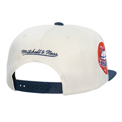 Houston Astros Cooperstown Collection Speed Zone Snapback Hat Cream | Mitchell & Ness