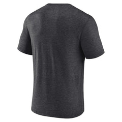 Boston Bruins Fanatics Centennial The Early Years Tri-Blend T-Shirt Heather Charcoal