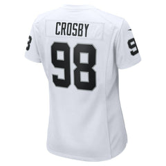 Maxx Crosby Las Vegas Raiders Women's Game Jersey - White