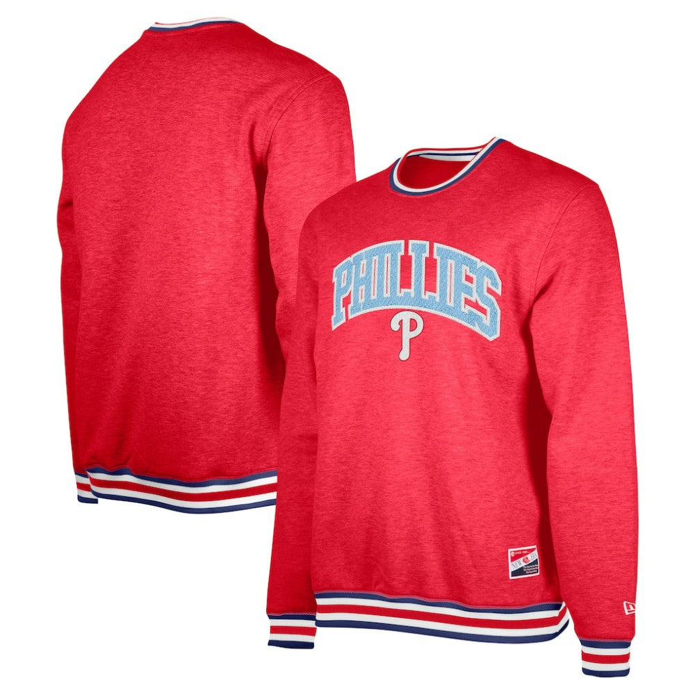 Philadelphia Phillies Pullover Sweatshirt Red | New Era