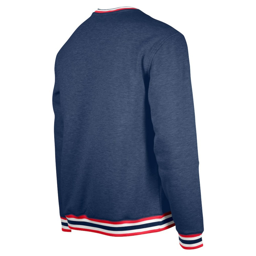 Atlanta Braves Pullover Sweatshirt Navy | New Era