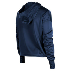 Atlanta Braves Women's Half-Zip Hoodie Navy | New Era