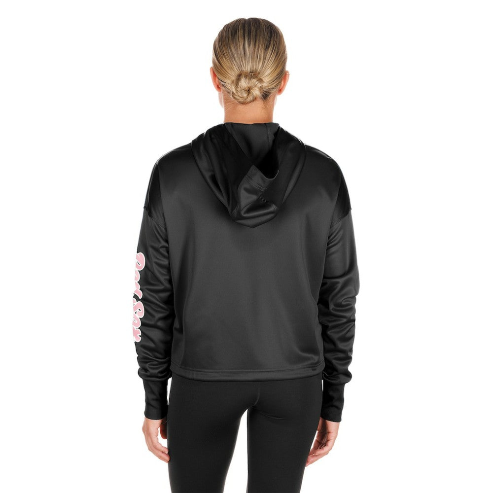 Boston Red Sox Women's Half-Zip Hoodie Black | New Era