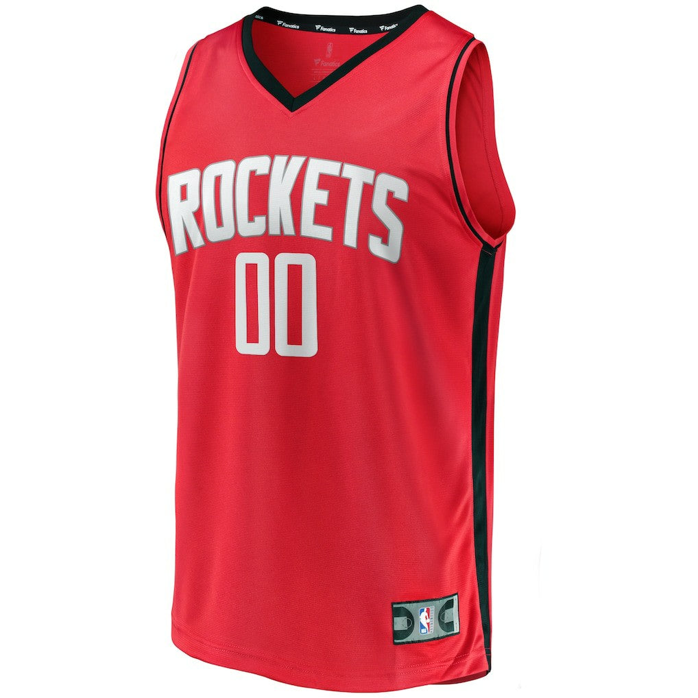 Houston Rockets Fast Break Custom Replica Jersey - Icon Edition?- Red