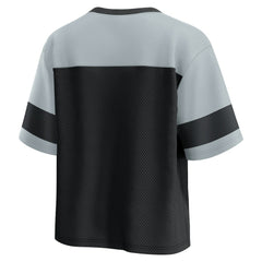 Las Vegas Raiders Women's Homeschool Jersey Poly V-Neck
Fashion Top - Black/Silver for sale