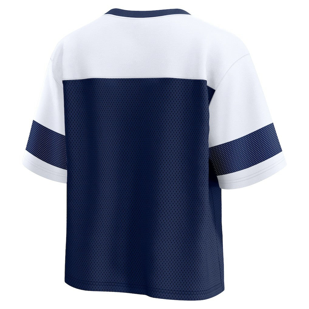 Dallas Cowboys Women's Homeschool Jersey Poly V-Neck
Fashion Top - Navy/White sale