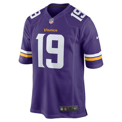 Sean Mannion Minnesota Vikings Game Jersey - Purple