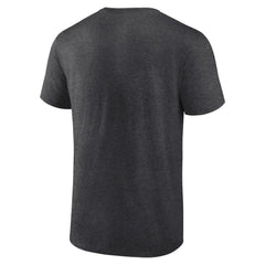 Vancouver Canucks Fanatics Authentic Pro Core Primary T-Shirt Heather Charcoal
