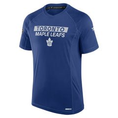 Toronto Maple Leafs Fanatics Authentic Pro Rink Tech T-Shirt Blue