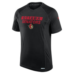 Ottawa Senators Fanatics Authentic Pro Rink Tech T-Shirt Black