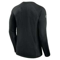 New Jersey Devils Fanatics Authentic Pro Rink Tech Long Sleeve T-Shirt Black