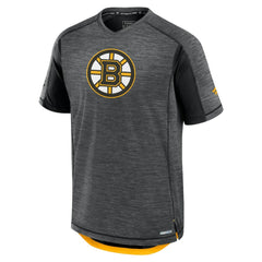 Boston Bruins Fanatics Authentic Pro Rink Tech T-Shirt Black