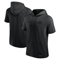 Montreal Canadiens Fanatics Authentic Pro Road Performance Short Sleeve Pullover Hoodie Black