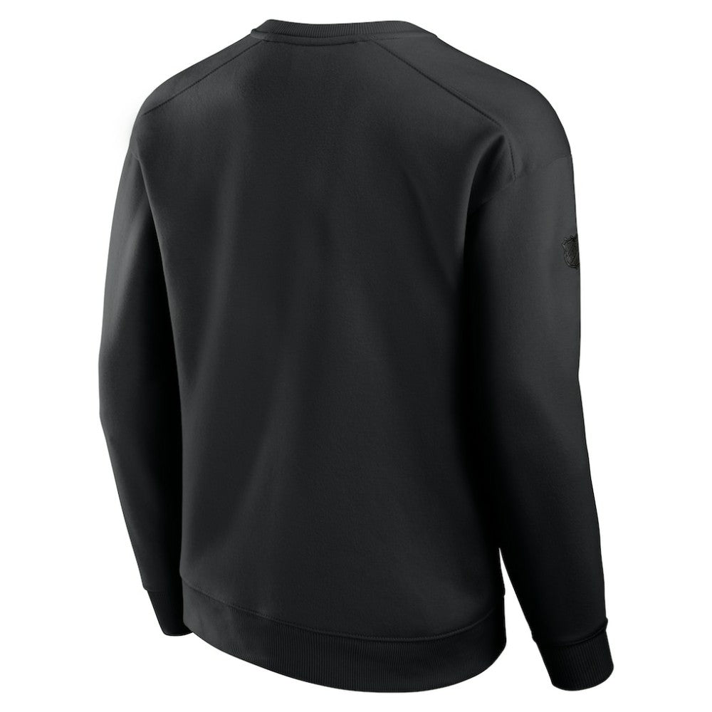 Detroit Red Wings Fanatics Authentic Pro Road Fleece Pullover Sweatshirt Black