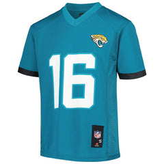 Trevor Lawrence Jacksonville Jaguars Youth Replica Player Jersey - Teal sale