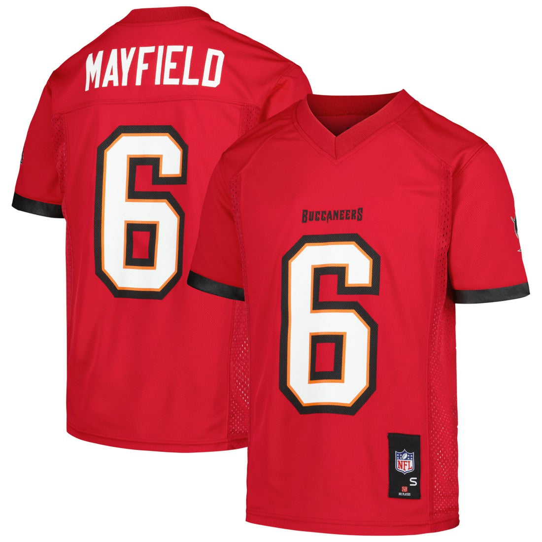 Baker Mayfield Tampa Bay Buccaneers Youth Replica Player Jersey - Red on sale