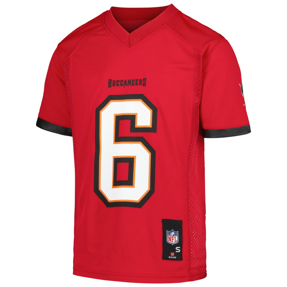 Baker Mayfield Tampa Bay Buccaneers Youth Replica Player Jersey - Red on sale