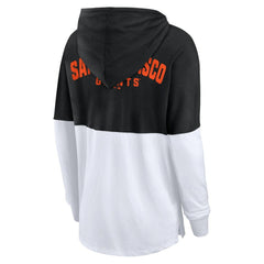San Francisco Giants Women's Backup Option Pullover Hoodie Black/White
