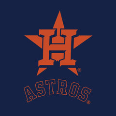 Houston Astros Women's Backup Option Pullover Hoodie Navy/White