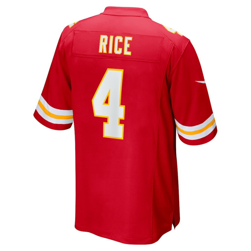 Rashee Rice Kansas City Chiefs Game Jersey - Red
