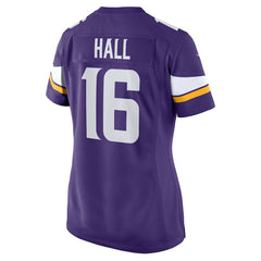 Jaren Hall Minnesota Vikings Women's Game Jersey - Purple