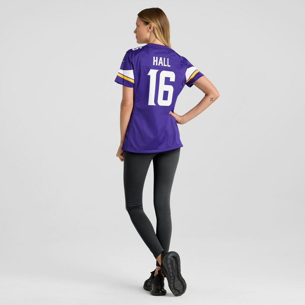 Jaren Hall Minnesota Vikings Women's Game Jersey - Purple