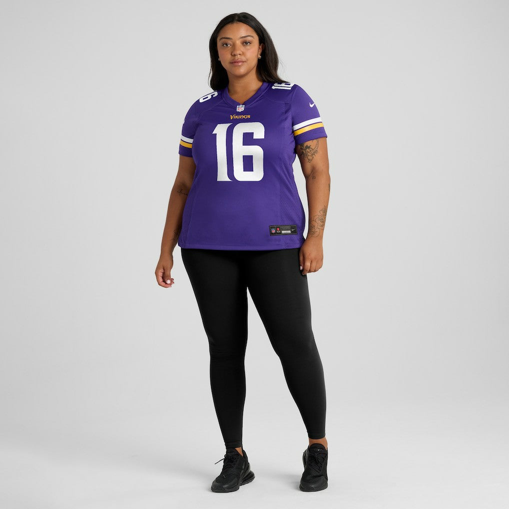 Jaren Hall Minnesota Vikings Women's Game Jersey - Purple