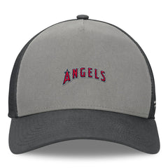 Los Angeles Angels A-Frame Trucker Adjustable Hat Gray/Graphite