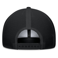 Minnesota Twins Team Patch A-Frame Trucker Snapback Hat Black