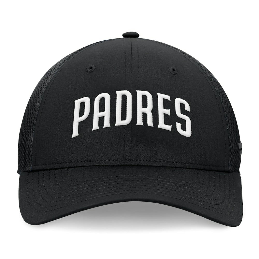 San Diego Padres Spacer Mesh Flex Hat Black