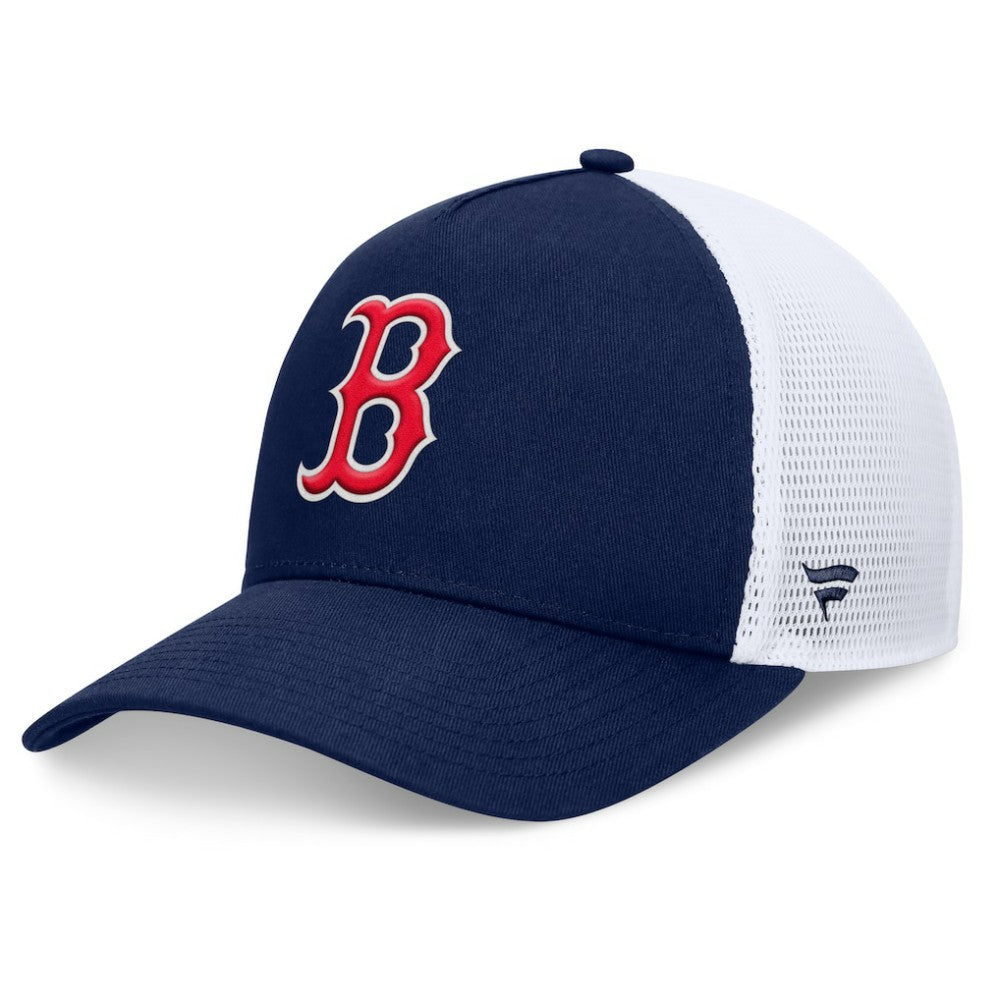 Boston Red Sox Fundamental A-Frame Adjustable Hat Navy
