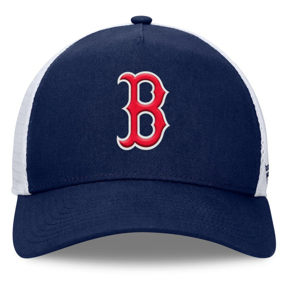 Boston Red Sox Fundamental A-Frame Adjustable Hat Navy
